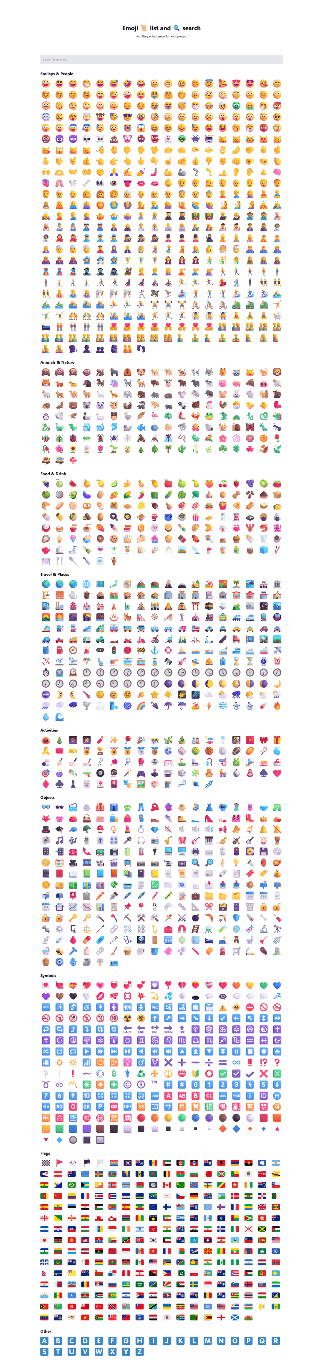 EmojiClic - Recherche simple d'emojis